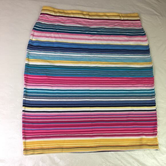 A.n.a striped pencil skirt lia stripe 0X - Picture 5 of 10